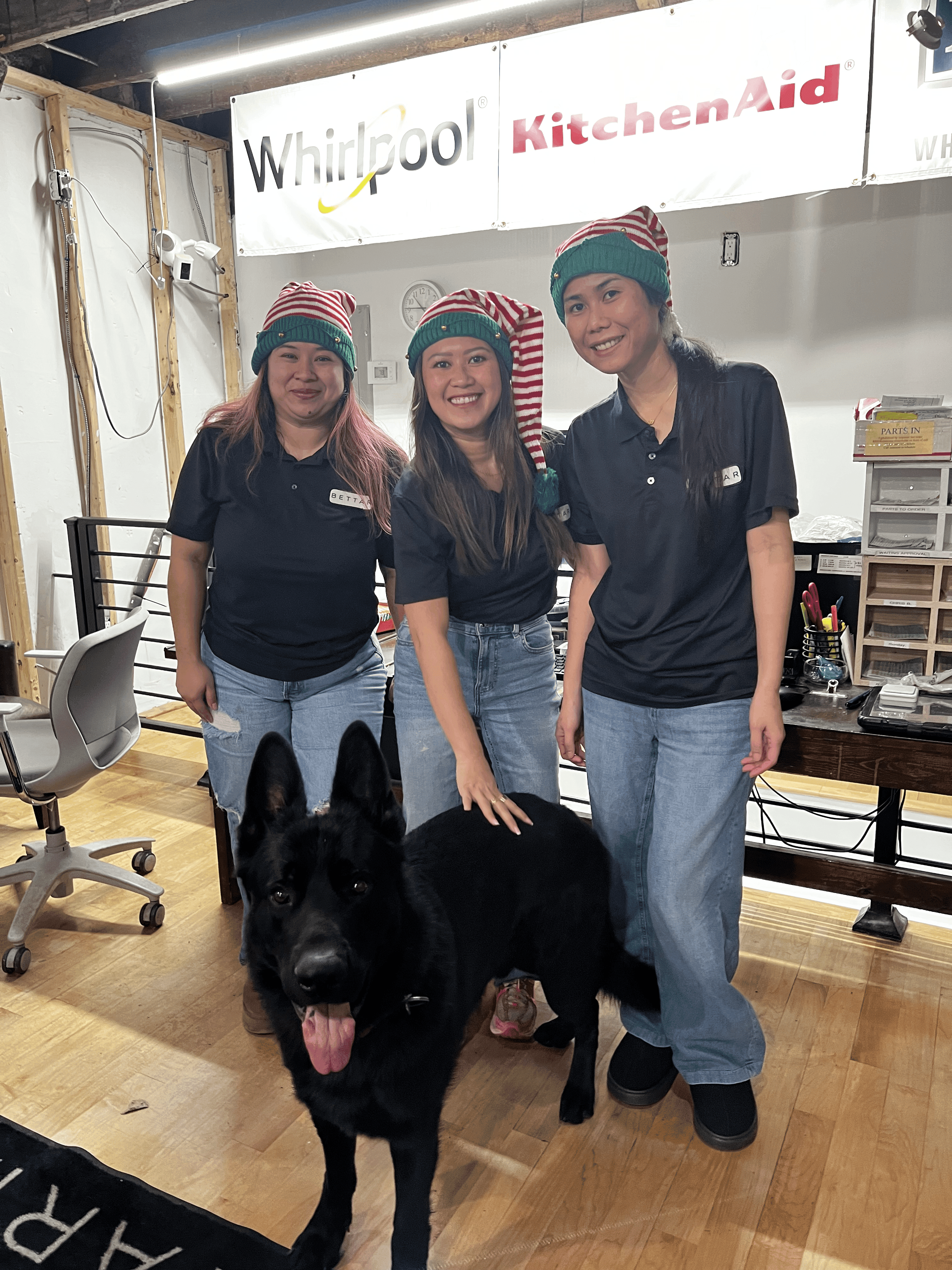 Bettar team members with Whirlpool and KitchenAid