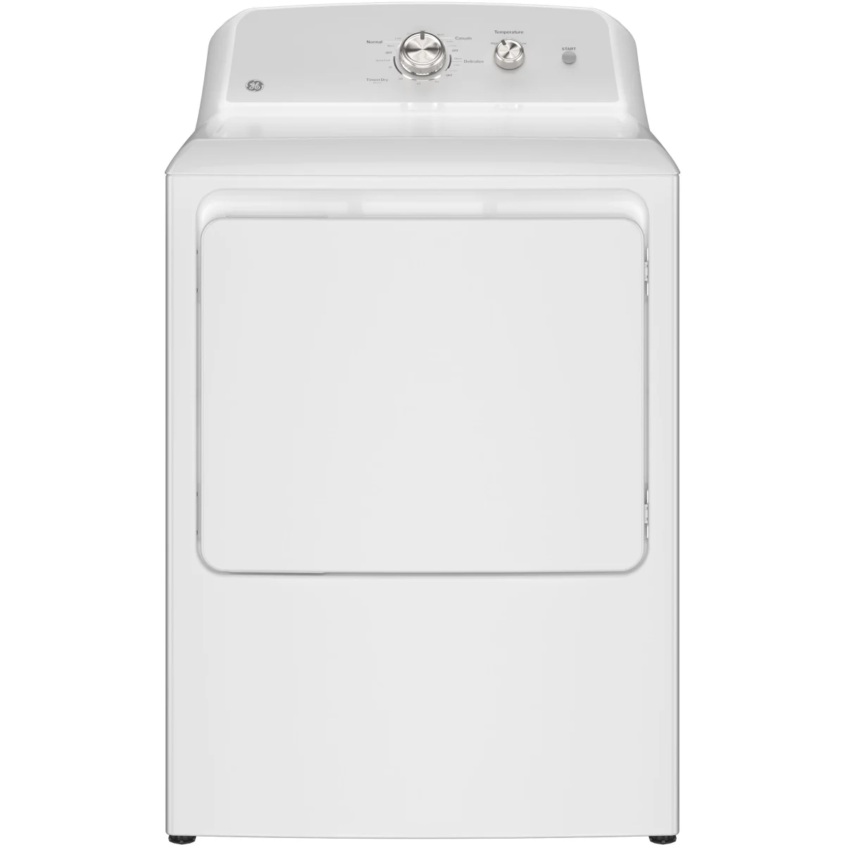 GE® 7.2 cu. ft. Capacity Electric Dryer with Up To 120 ft. Venting​ and Reversible Door​