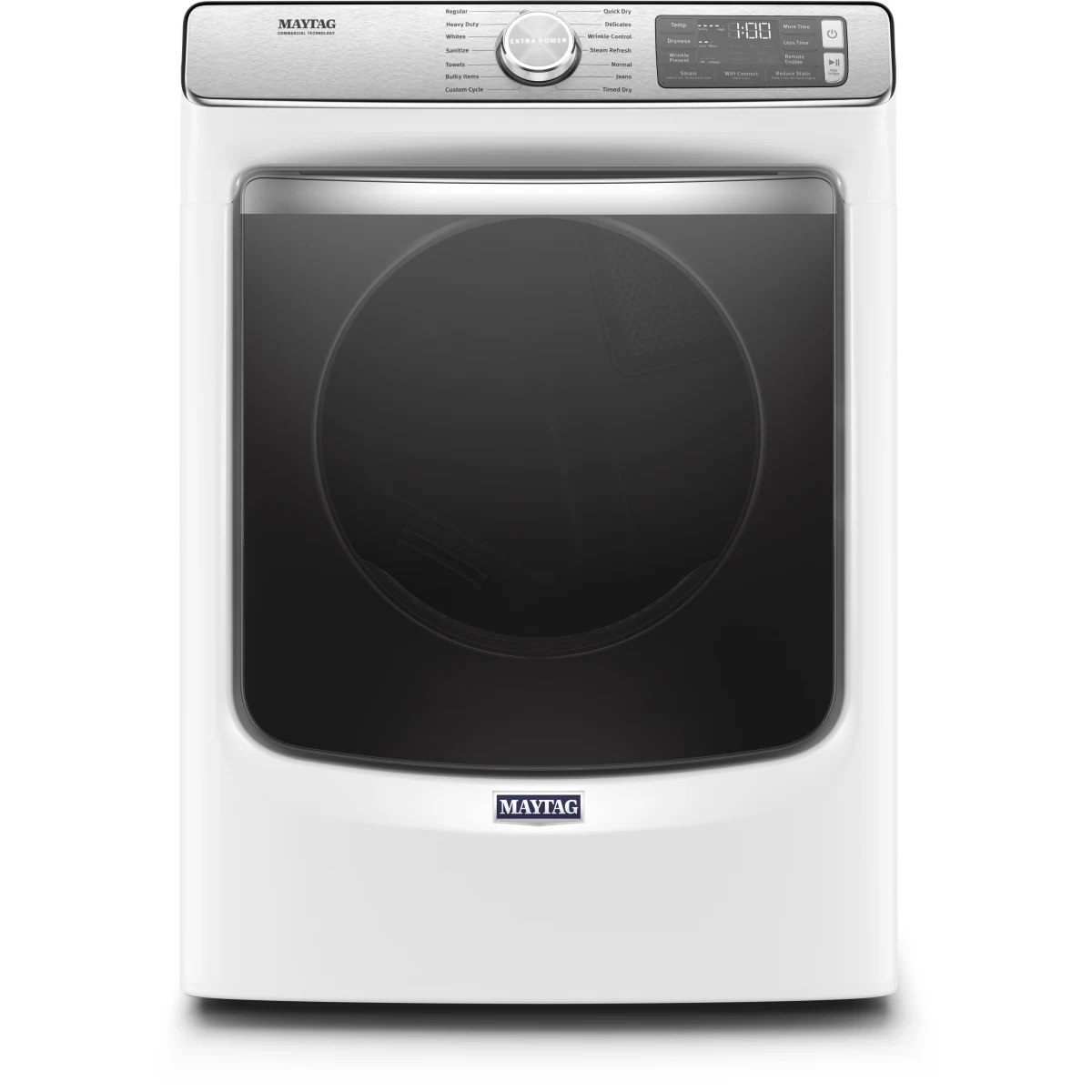 Maytag® Smart Front Load Electric Dryer with Extra Power and Advanced Moisture Sensing Plus