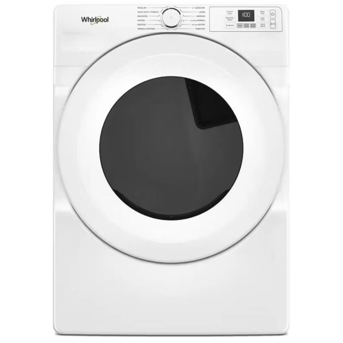 Whirlpool® 7.4 cu. ft. ENERGY STAR® Front Load Electric Dryer with Wrinkle Shield™ Option
