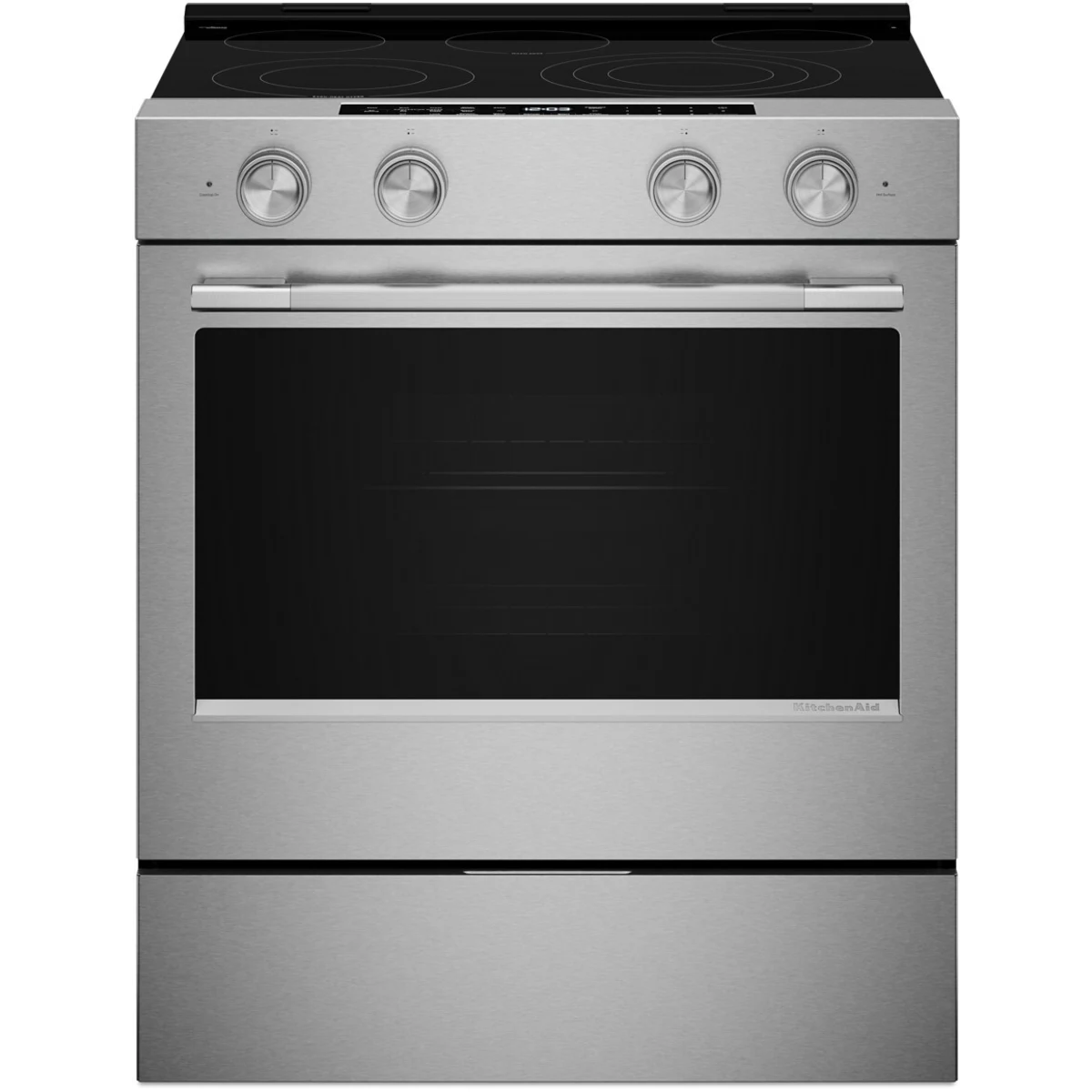 KitchenAid® 30-Inch 5-Element Electric Slide-In Convection Range- 5.3 Cu. Ft.