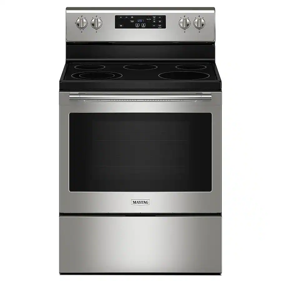 30" Wide Electric Range with Steam Clean- 5.3 cu.ft