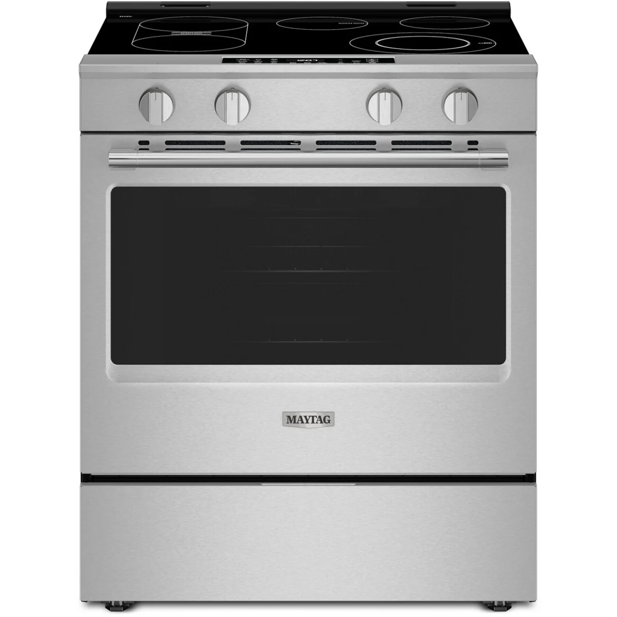 Maytag® 30" Slide-In Electric Range with Grill Mode and No Preheat Air Fry - 5.3 Cu. Ft.