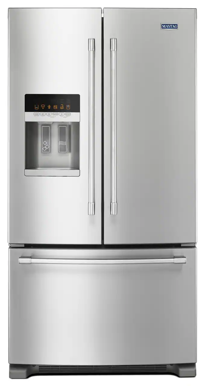 36" Wide French Door Refrigerator with PowerCold® Feature- 25 cu.ft