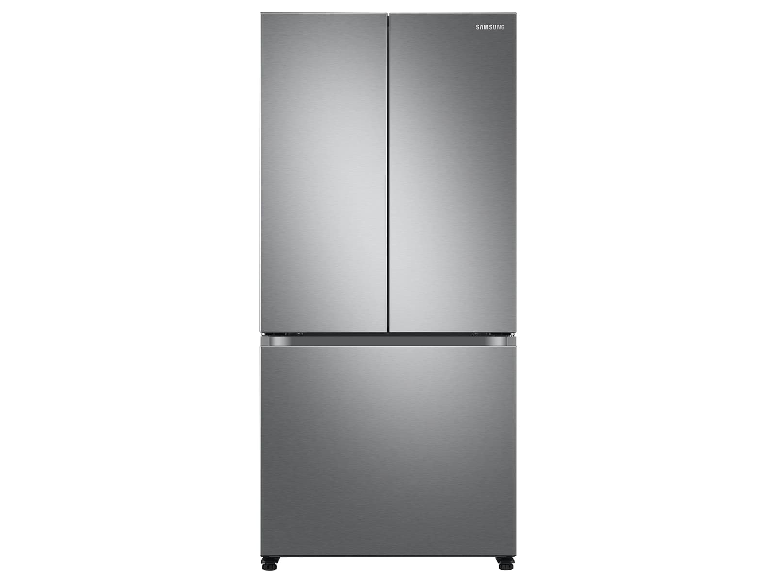 Smart Counter Depth 3-Door French Door Refrigerator in Stainless Steel- 18 cu. ft.