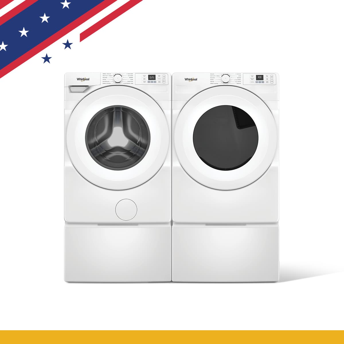 Whirlpool® Laundry Pair appliance sale — Labor Day Sale, August 27 to September 16, 2026