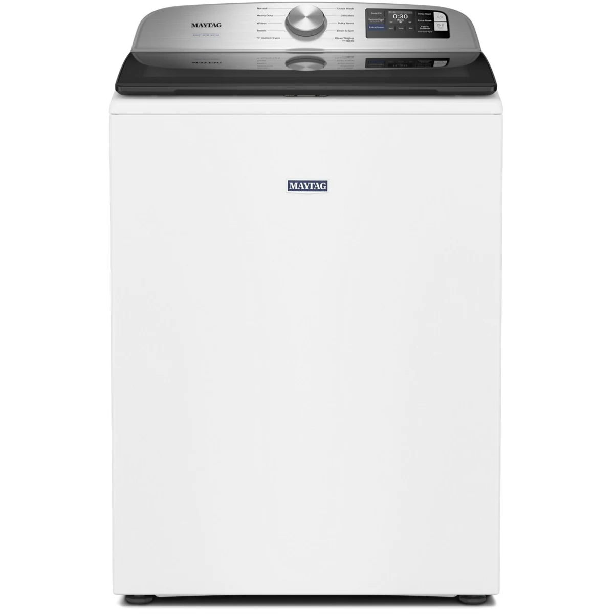 Maytag® 5.3 Cu. Ft. Top Load Impeller Washer with Extra Power and Smart Appliance