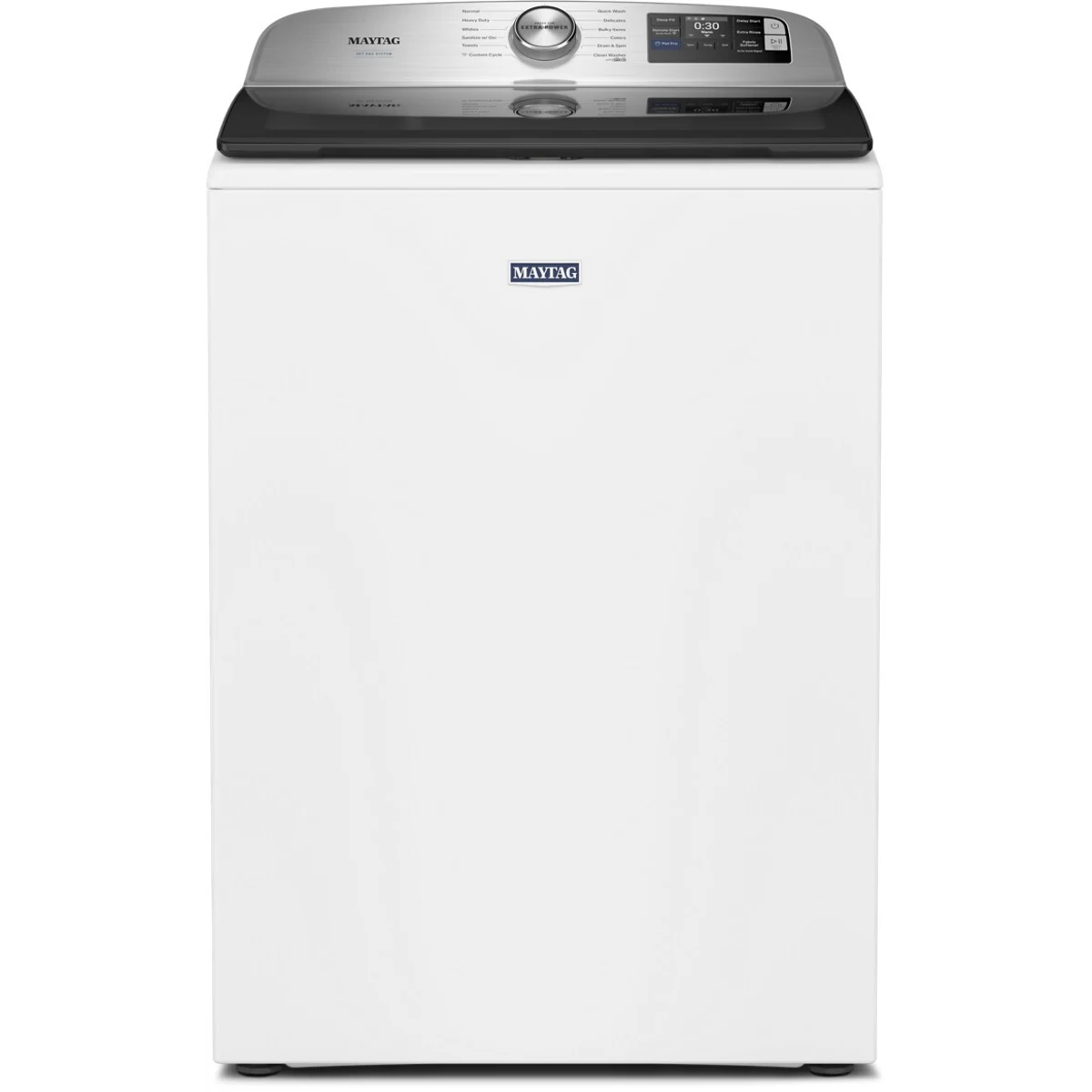 Maytag® Pet Pro Load Agitator Washer with Extra Power and Sanitize Cycle with Oxi- 5.2 Cu. Ft.
