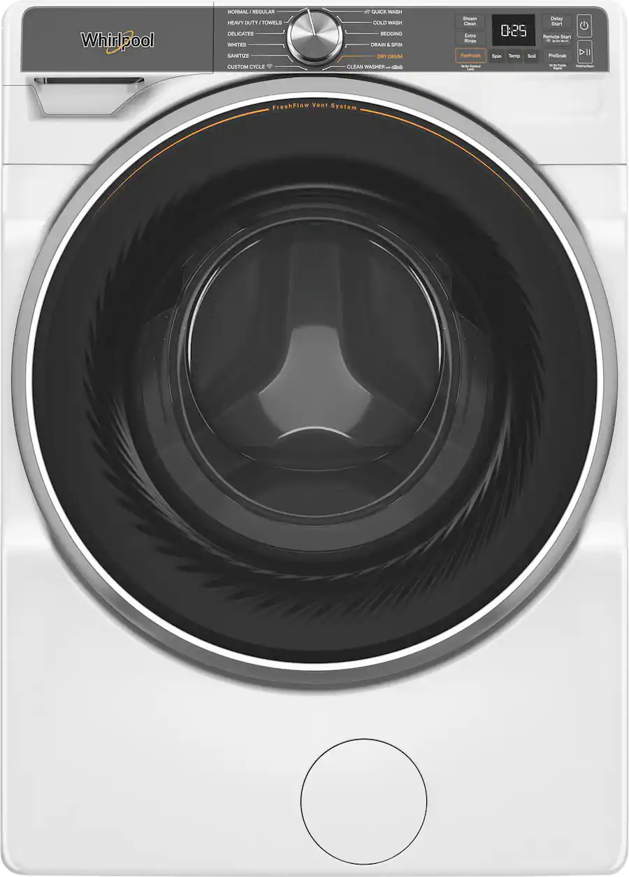 Whirlpool® Smart Front Load ENERGY STAR® Washer with the FreshFlow™ Vent System - 5.0 cu. ft.