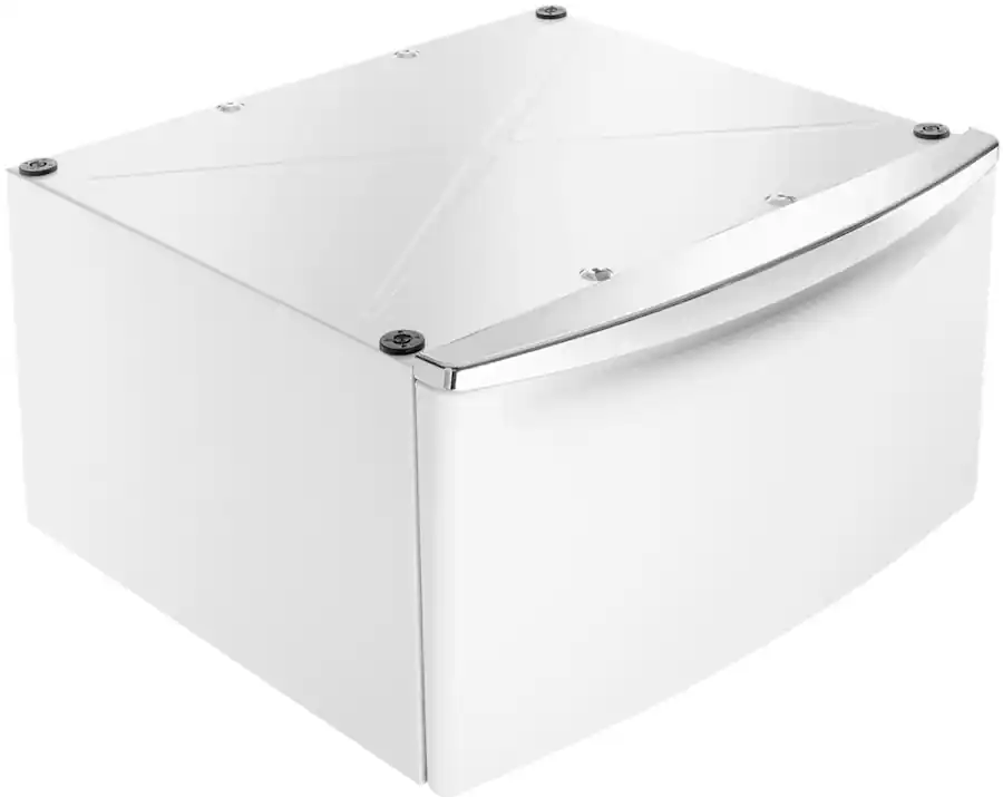 15.5" Pedestal for Front Load Washer and Dryer with Storage