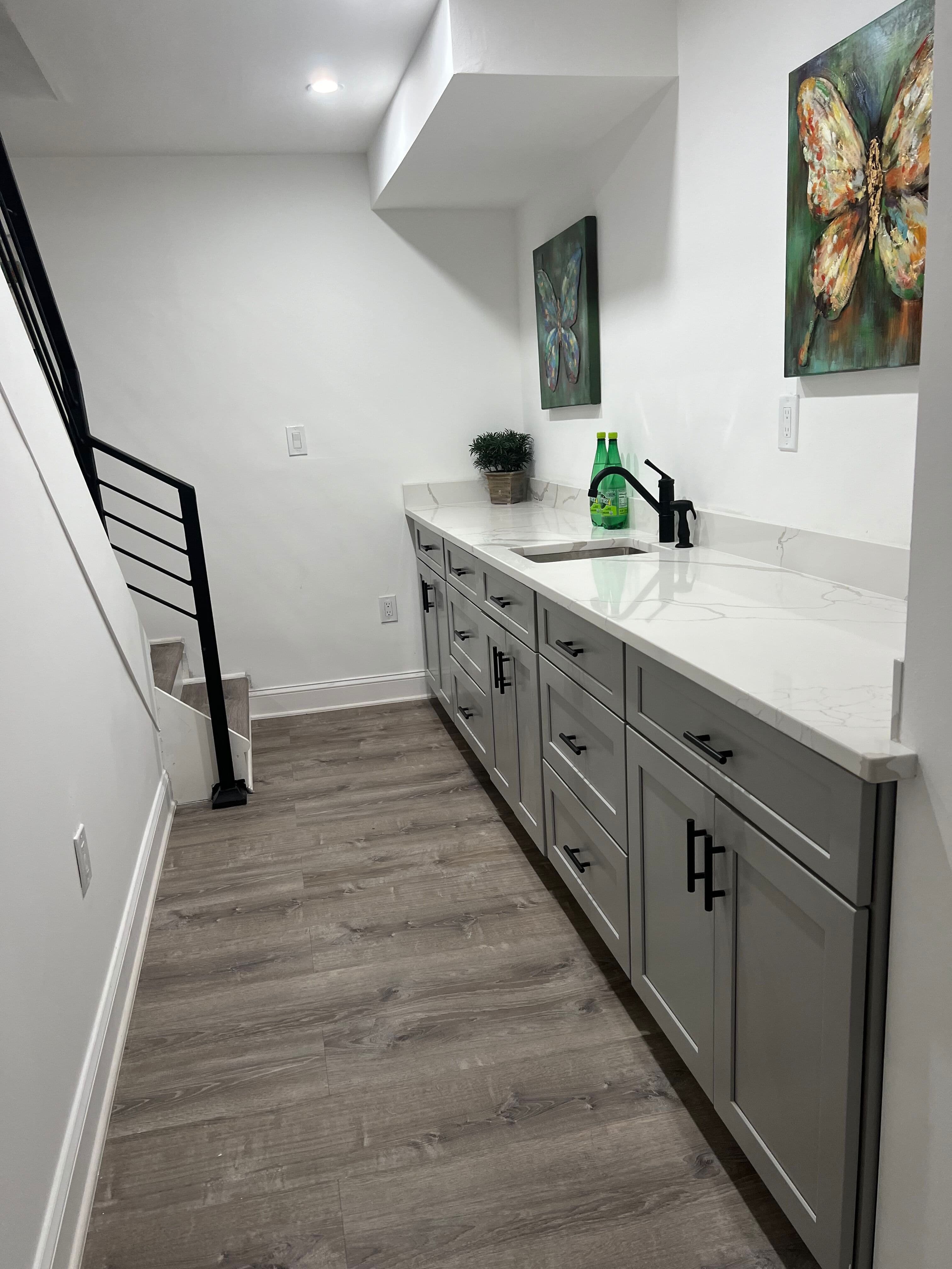 Cabinet Installation Project